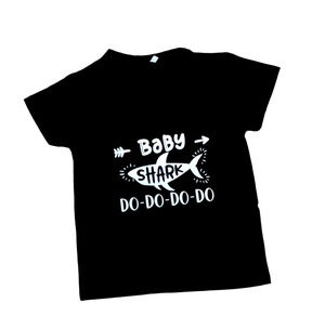 PingFong Baby Shark Graphic T-Shirt Boys 3T Toddler